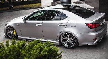 Kyiv, Ukrayna - 11.06.2021: Lexus GS