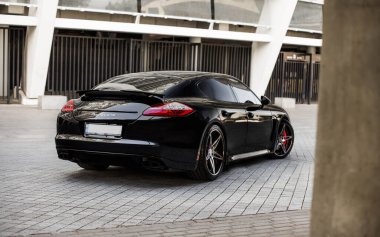Kyiv, Ukraine - 11.06.2021: Porsche Panamera GTS