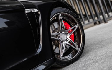 Kyiv, Ukrayna - 11,06.2021: Porsche Panamera GTS