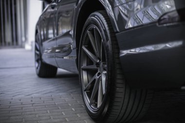 Kyiv, Ukrayna - 11,06.2021: Audi Q7