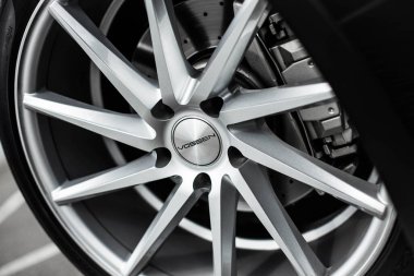 Kyiv, Ukrayna - 11,06.2021: BMW 7-Serisi