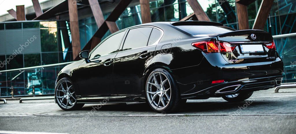 Kyiv, Ukraine - 11.06.2021: Lexus GS