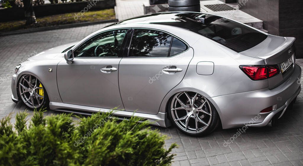 Kyiv, Ukraine - 11.06.2021: Lexus GS