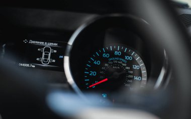 Kyiv, Ukrayna - 11,06.2021: Ford Mustang