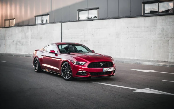 Kyiv Ukraine 2021 Ford Mustang — 스톡 사진