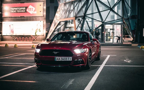 Kyiv Ukraine 2021 Ford Mustang — Stock Fotó