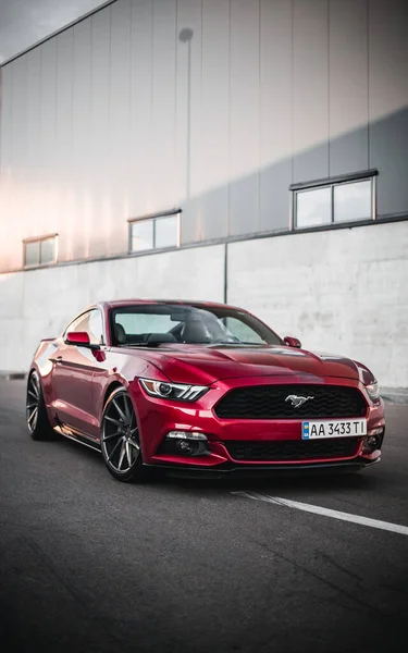 Kyiv Ukraine 2021 Ford Mustang — 스톡 사진