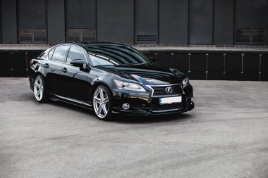 Kyiv, Ukrayna - 11.06.2021: Lexus GS