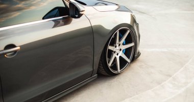 Kyiv, Ukrayna - 11.06.2021: VW Jetta