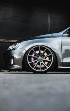 Kyiv, Ukrayna - 11.06.2021: VW Jetta