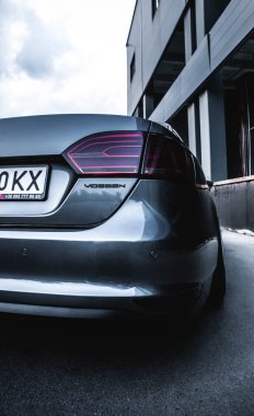 Kyiv, Ukrayna - 11.06.2021: VW Jetta