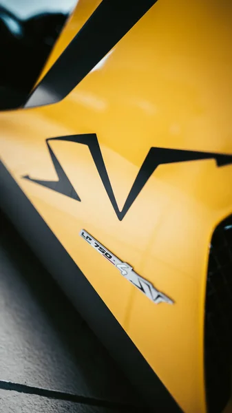 Kiev Oekraïne 2020 Lamborghini Aventador — Stockfoto