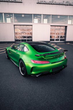 Kyiv, Ukraine - 20.12.2020: Mercedes-Benz AMG GT-R