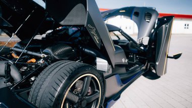 Kyiv, Ukrayna - 20.12.2020: koenigsegg Agera prototipi