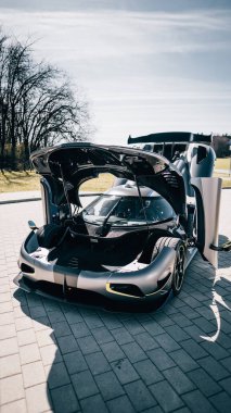 Kyiv, Ukrayna - 20.12.2020: koenigsegg Agera prototipi