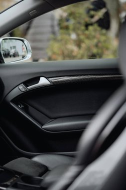 Kyiv, Ukraine - 08.13.2021: Audi A5 Carbon Interior
