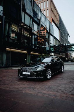 Kyiv, Ukraine - 08.13.2021: Lexus LS
