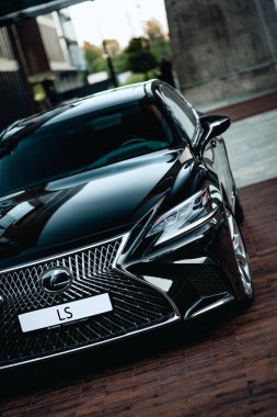 Kyiv, Ukrayna - 08.13.2021: Lexus LS