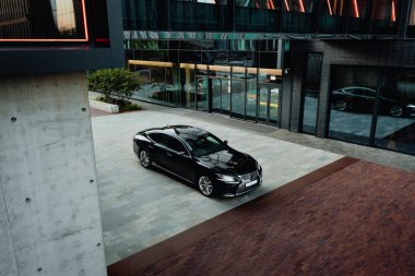 Kyiv, Ukraine - 08.13.2021: Lexus LS