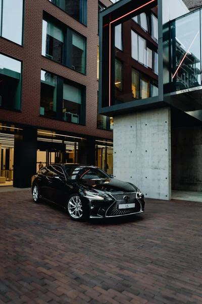 Kyiv, Ukraine - 08.13.2021: Lexus LS