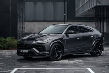 Kyiv, Ukraine - 08.13.2021: Lamborghini URUS