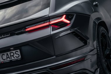 Kyiv, Ukrayna - 08.13.2021: Lamborghini URUS