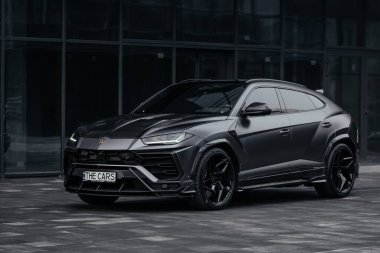 Kyiv, Ukraine - 08.13.2021: Lamborghini URUS
