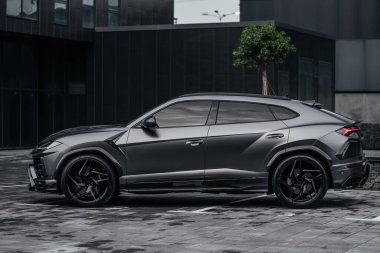 Kyiv, Ukraine - 08.13.2021: Lamborghini URUS