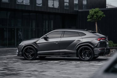 Kyiv, Ukraine - 08.13.2021: Lamborghini URUS