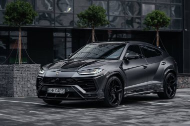 Kyiv, Ukraine - 08.13.2021: Lamborghini URUS