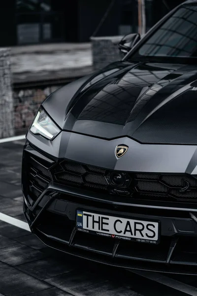 Kyiv Ukraine 2021 Lamborghini Urus — Zdjęcie stockowe