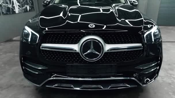 Kyiv Ukraine 2022 Mercedes Benz Gle Coupe — Wideo stockowe