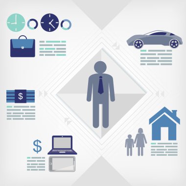 iş adamı, düşünüyor