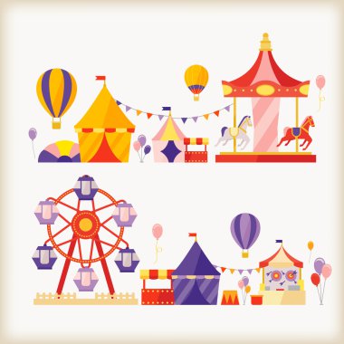Carousels ve dönme dolap