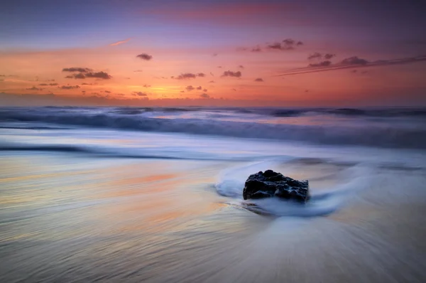 À espera da maré — Fotografia de Stock