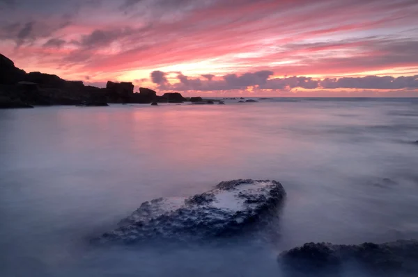 Darkness on the beach — Stock Photo, Image