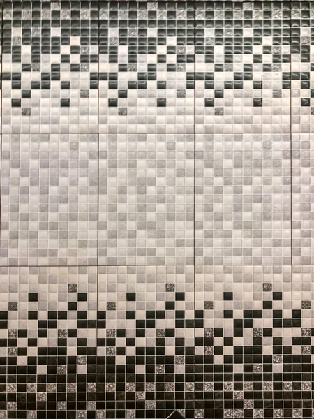 Seramik Karoların Fotoğrafı Mozaik Yakın Plan — Stok fotoğraf
