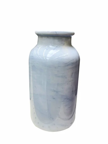 Photo Glass Vase Isolate — Stock Photo, Image