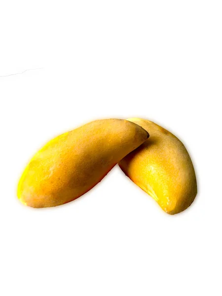 Foto Mango Sobre Fondo Blanco Aislar Cortar — Foto de Stock