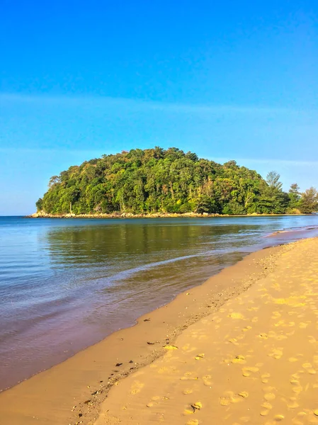 Praia Palmeiras Mar Andamão Tailândia Ilha Phuket — Fotografia de Stock