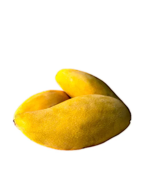 Foto Mango Sfondo Bianco Isolare Tagliare — Foto Stock