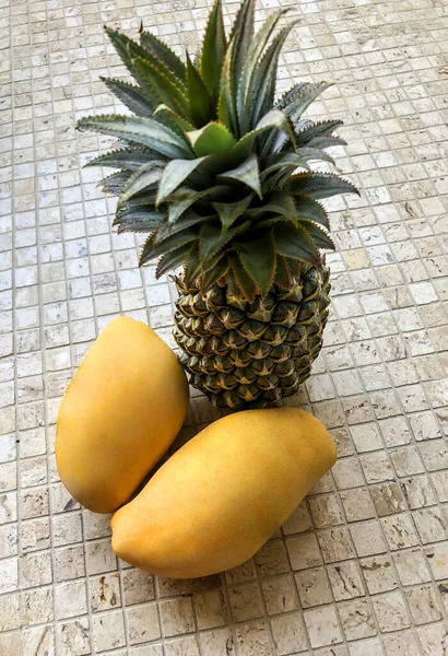 Fotó Trópusi Gyümölcs Pulton Szupermarket — Stock Fotó