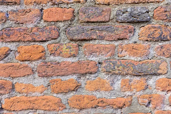 Imagen Una Vieja Pared Ladrillo Para Textura Fondo — Foto de Stock