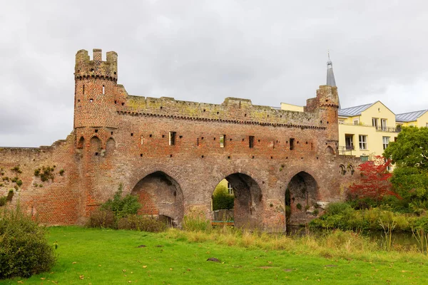 Portão Histórico Berkel Zutphen Países Baixos — Fotografia de Stock