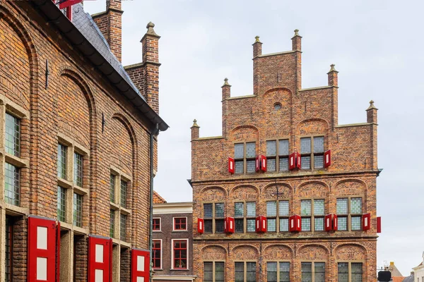 Foto Edifício Pesagem Histórica Doesburg Países Baixos — Fotografia de Stock