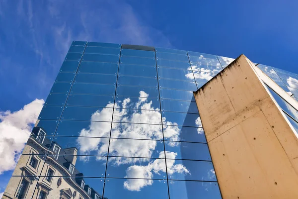 Reflections Glass Facade Amiens Hauts France France — Stock Photo, Image
