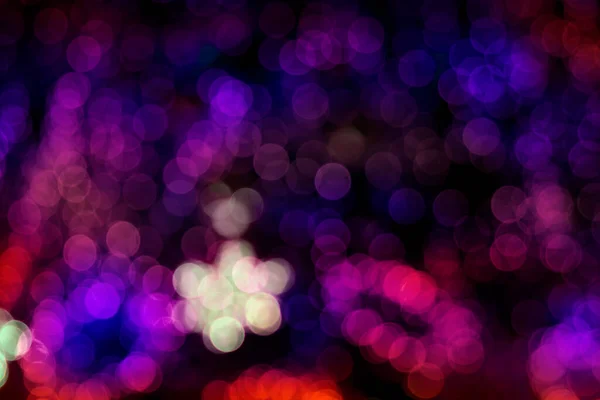 Abstract Blurred Colors Background Bokeh Light Dark Mode — Stock Photo, Image