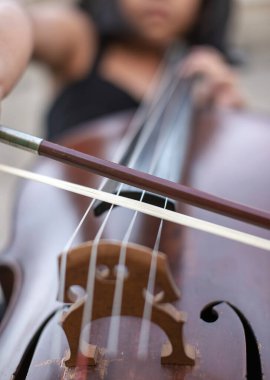 Müzik konserinde yay ve çello seslerini popo manzarasından kapat.