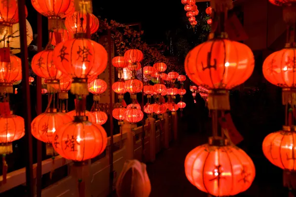 Lanternas chinesas — Fotografia de Stock