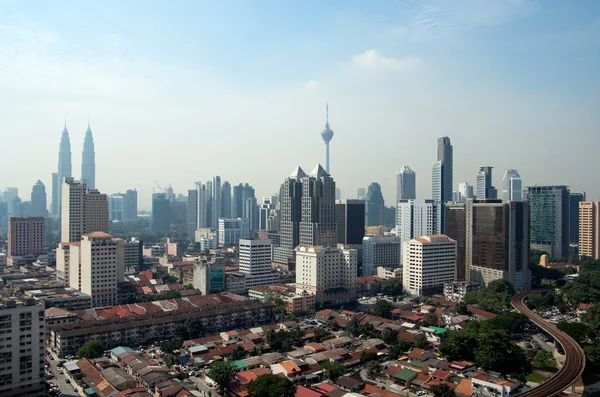 Old houses Kuala Lumpur, Malaysia — Stock Photo, Image